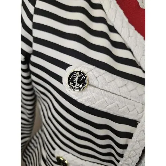 Katherine New York Nautical Jacket with Anchor Buttons #594 - Picture 9 of 9
